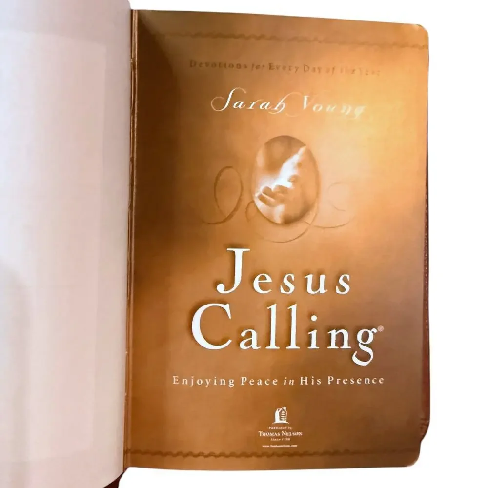 Jesus Calling by Sarah Young Thomas Nelson Publishing Pre-Owned Out of Print